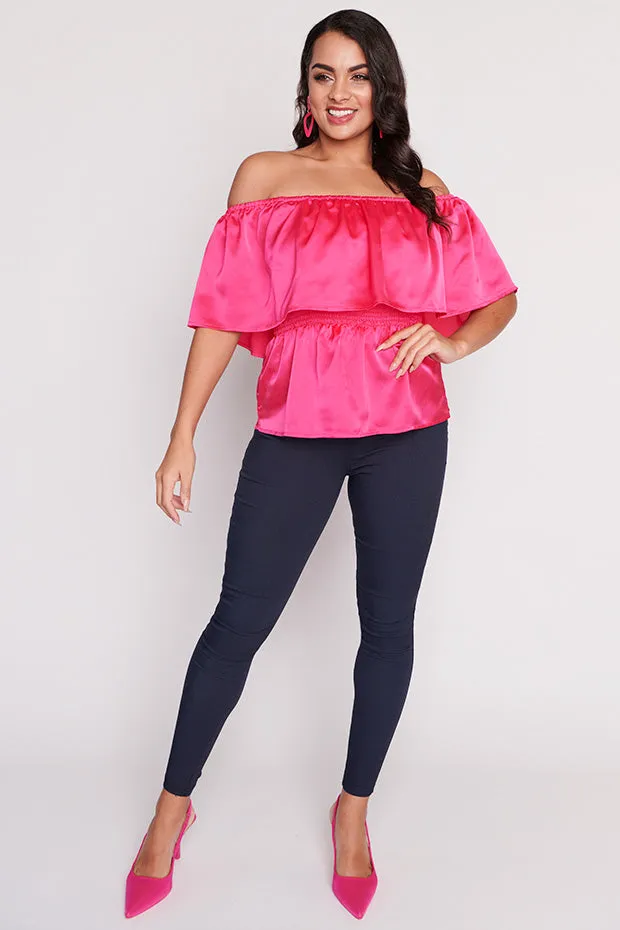 Alivia Strawberry Pink Top