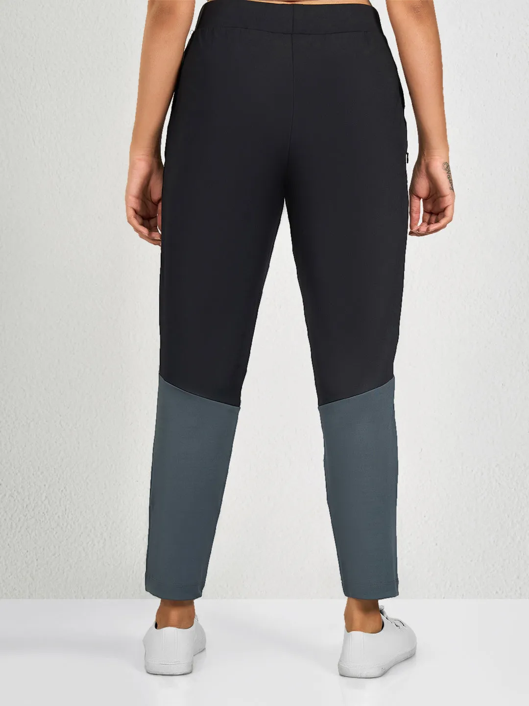 Black & Grey BK Yoga Pants