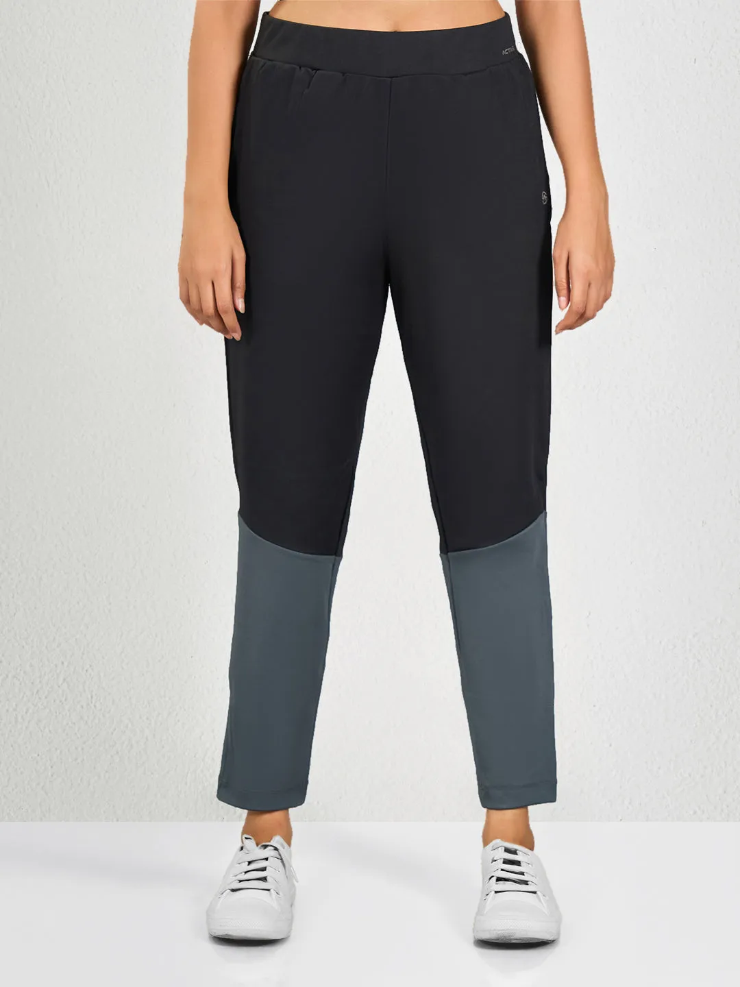 Black & Grey BK Yoga Pants