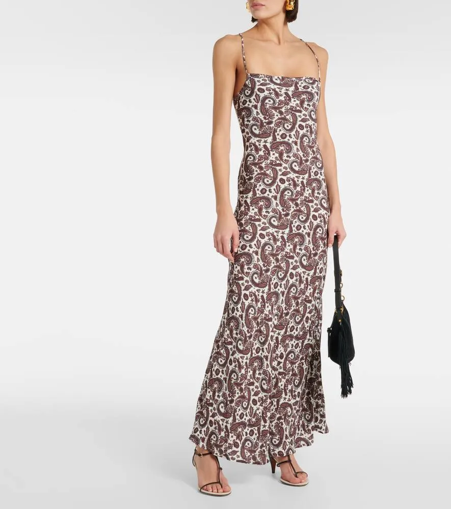 Faithfull Sisudo paisley midi dress