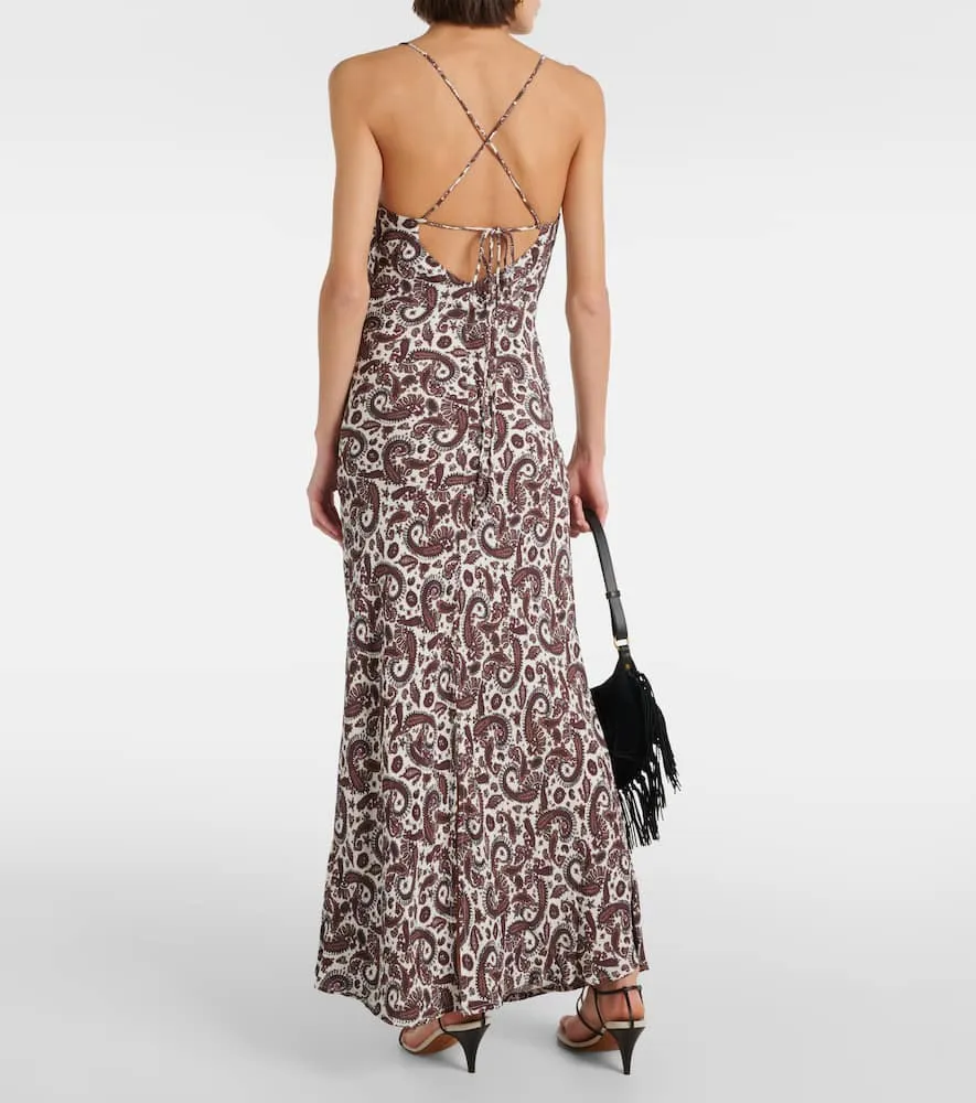 Faithfull Sisudo paisley midi dress