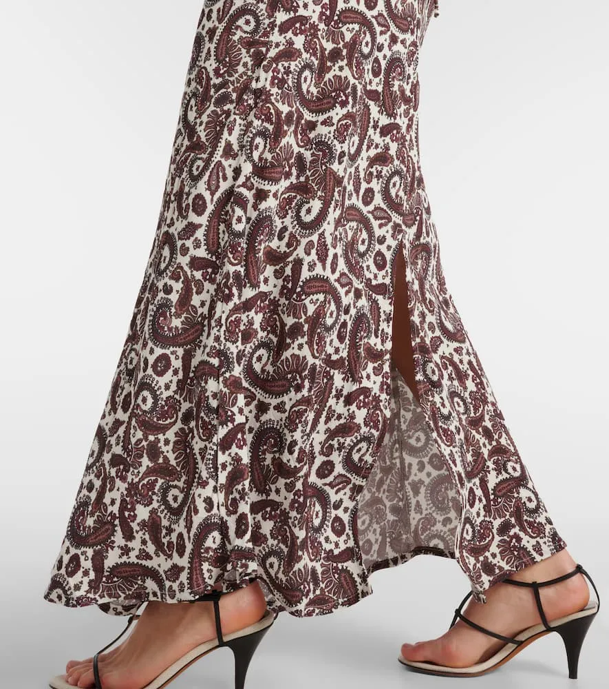 Faithfull Sisudo paisley midi dress