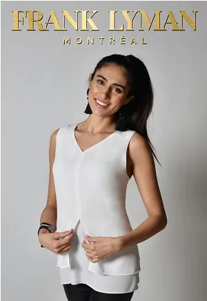 Frank Lyman Sleeveless Woven Top