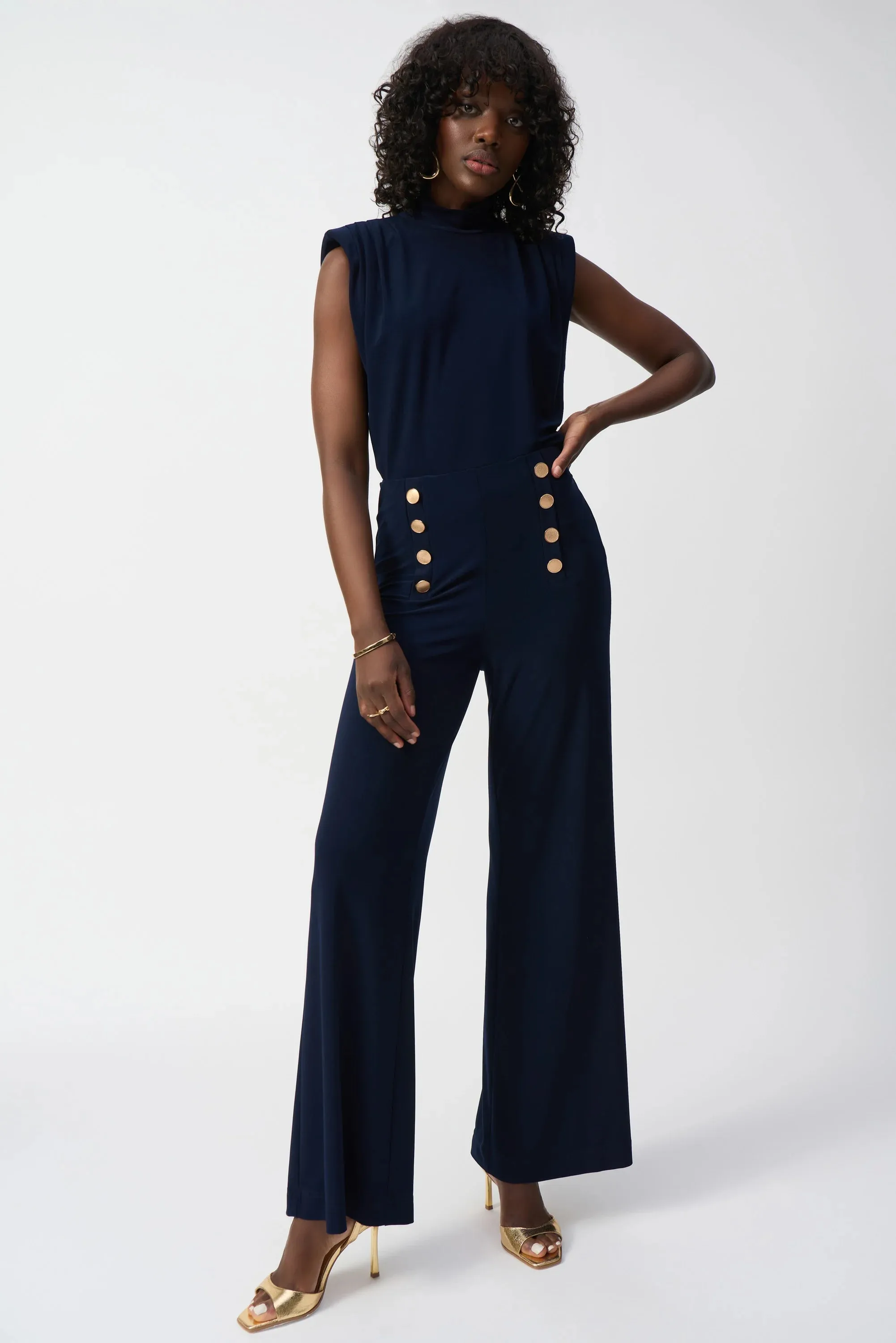 Joseph Ribkoff Silky Wide-Leg Pull-On Pants251028 S/S 2025