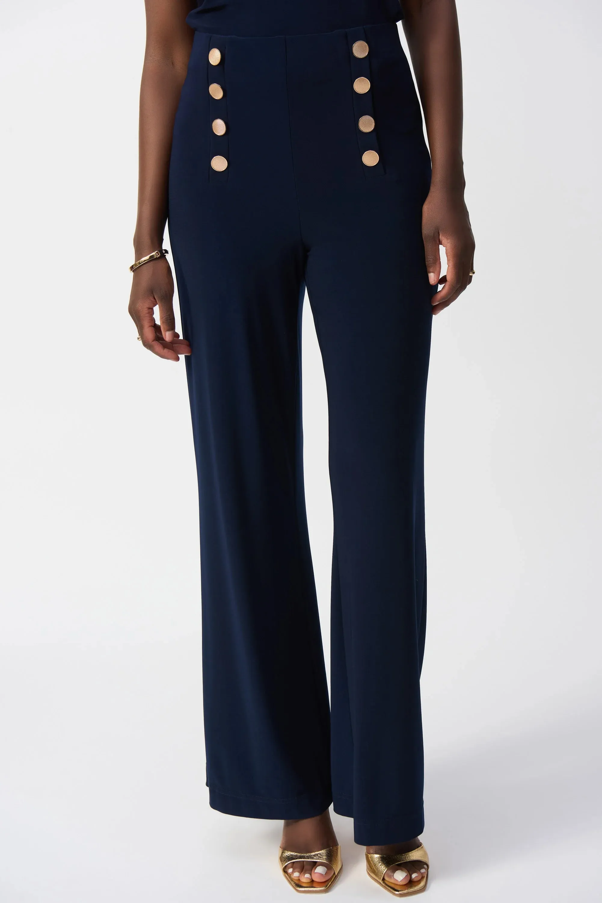 Joseph Ribkoff Silky Wide-Leg Pull-On Pants251028 S/S 2025