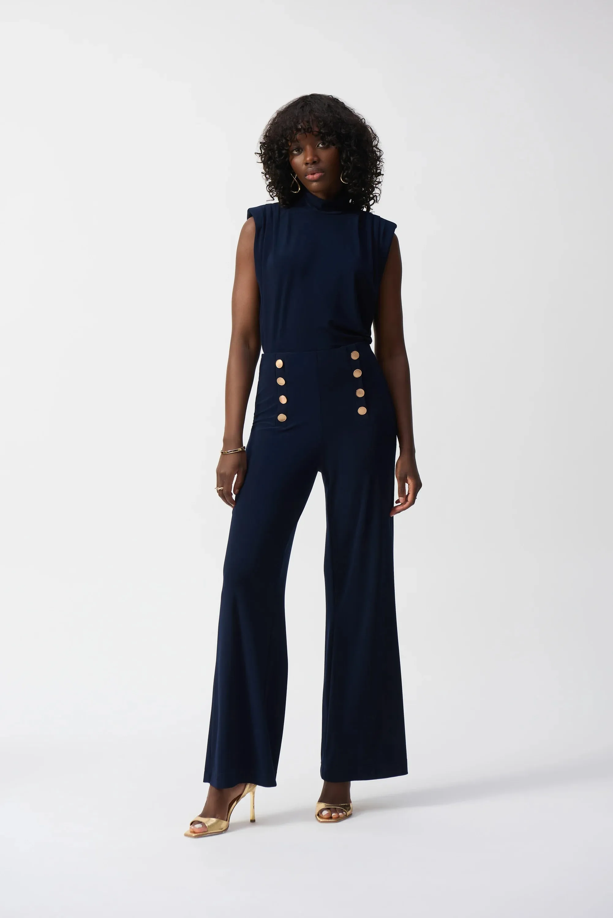 Joseph Ribkoff Silky Wide-Leg Pull-On Pants251028 S/S 2025