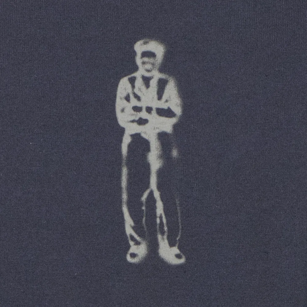 Mercerized Jersey Sailor Print T-Shirt