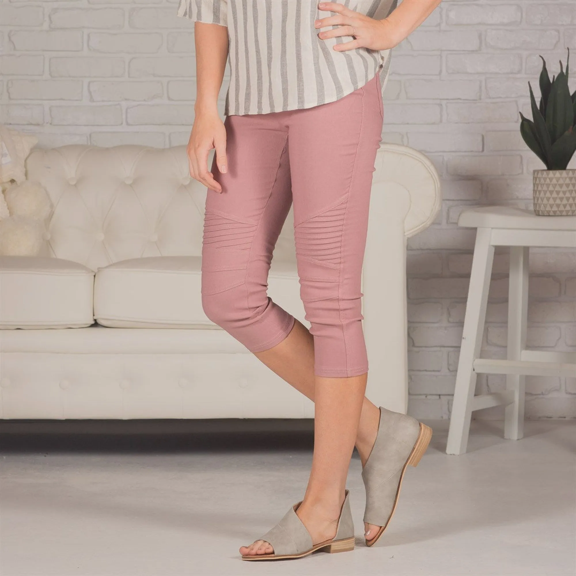 Moto Capri Jeggings | 4 Sizes