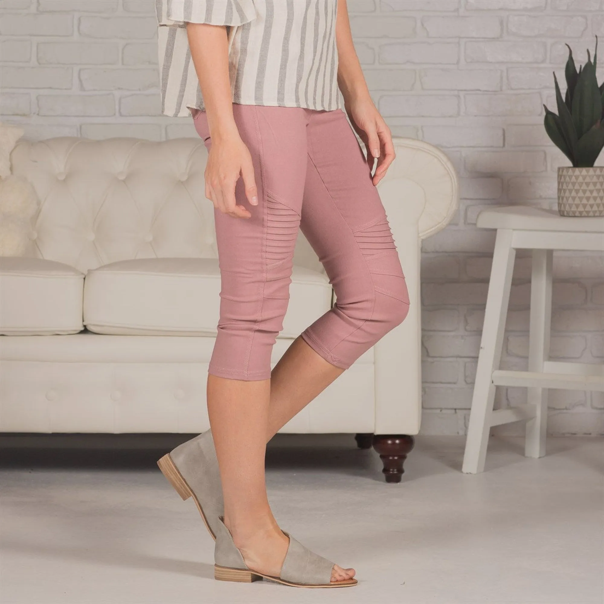 Moto Capri Jeggings | 4 Sizes