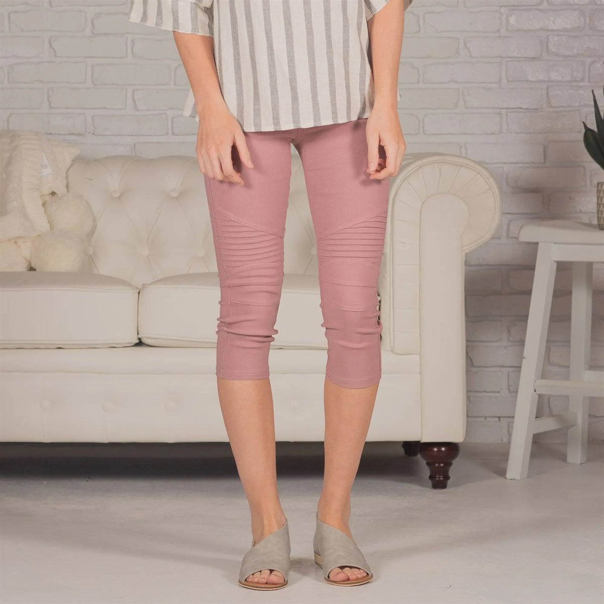 Moto Capri Jeggings | 4 Sizes