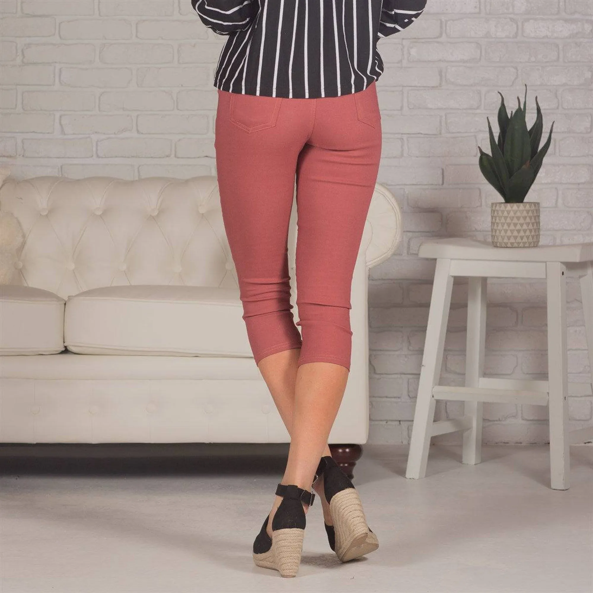 Moto Capri Jeggings | 4 Sizes