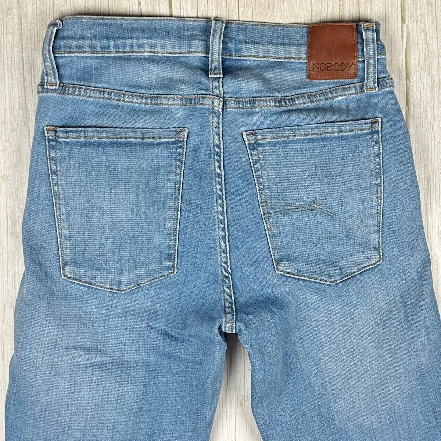 NOBODY 'Geo Ankle' Mid Rise Skinny Leg Jeans- Size 30