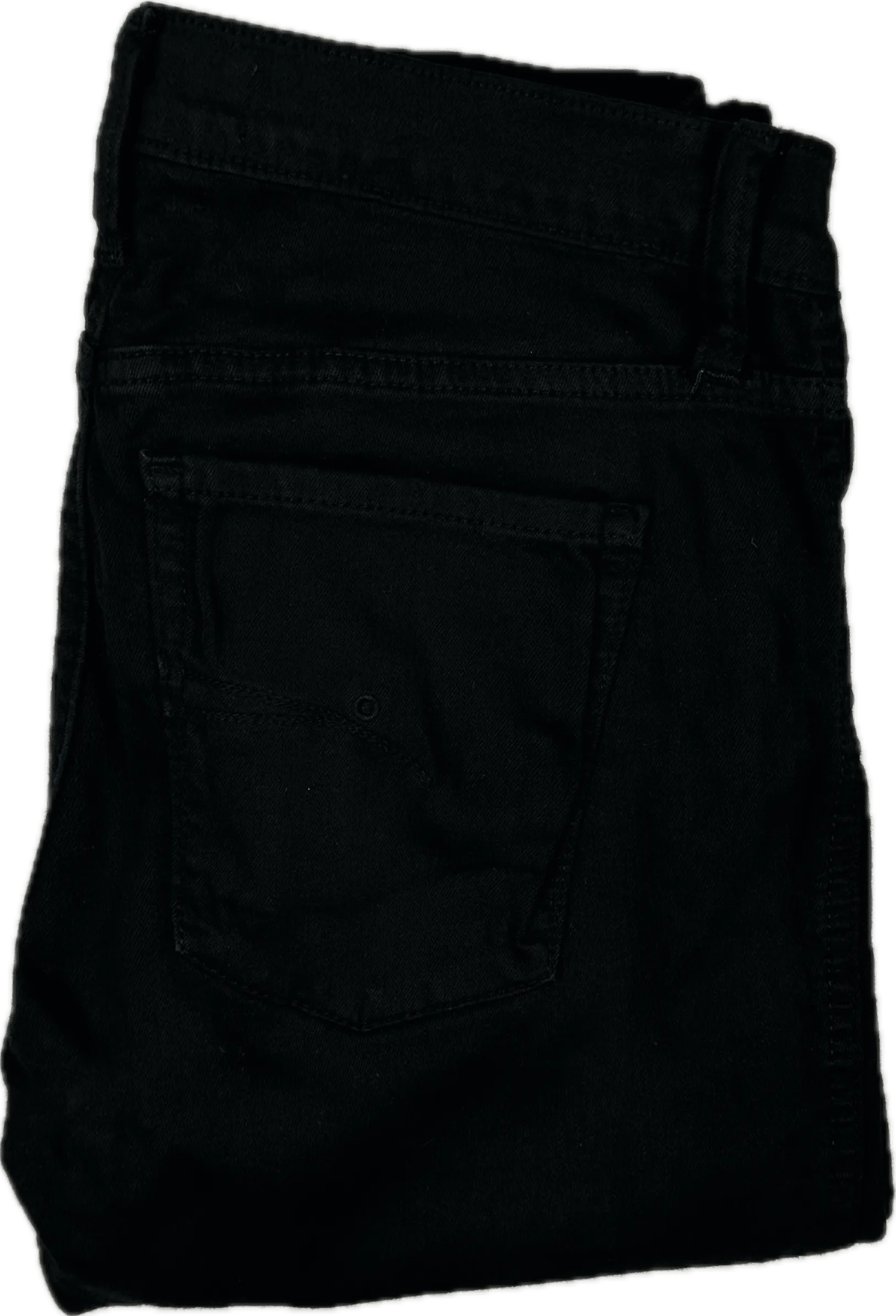 NOBODY 'Geo Skinny Ankle' Mid Rise Black Jeans- Size 28
