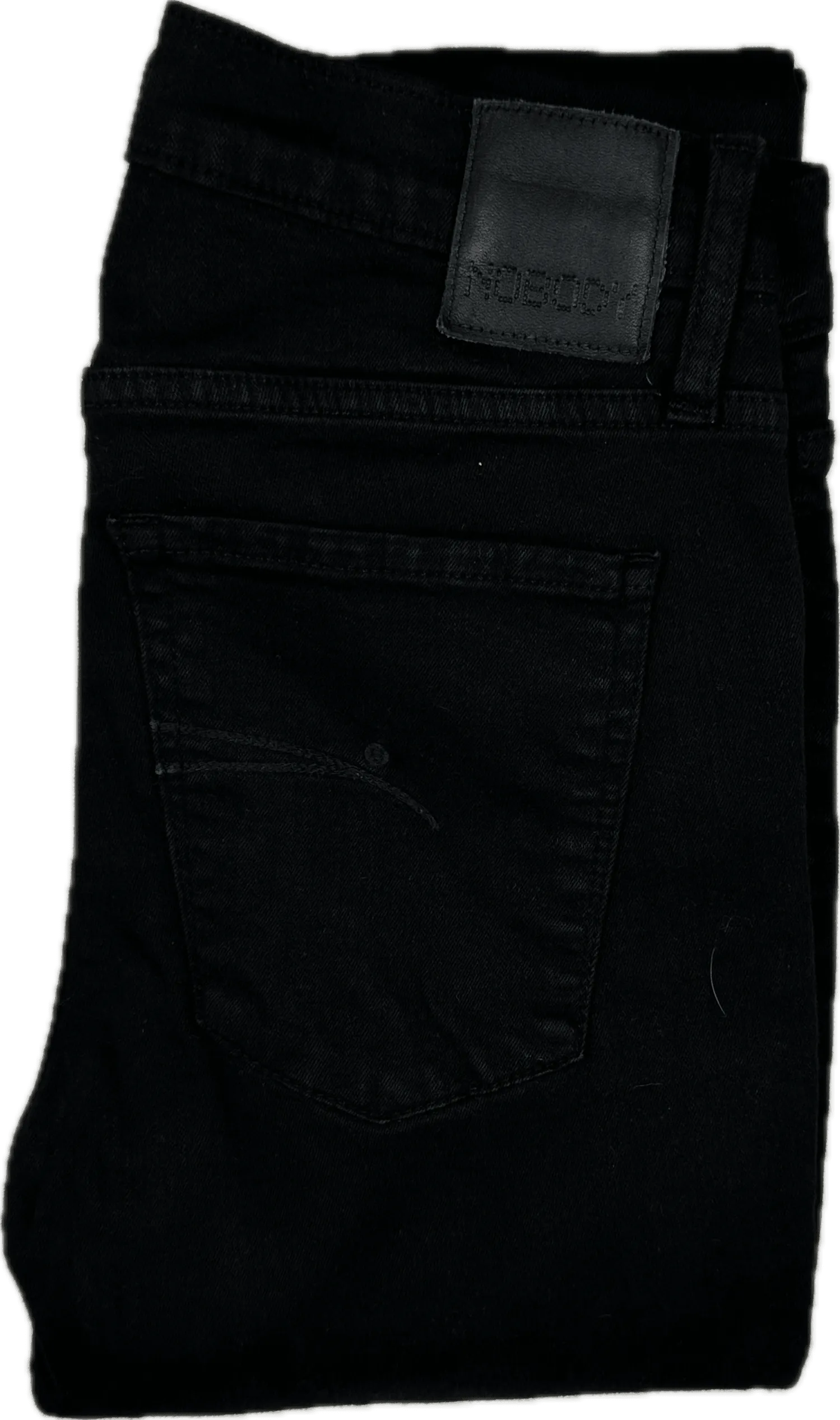 NOBODY 'Geo Skinny' Mid Rise Black Jeans- Size 27
