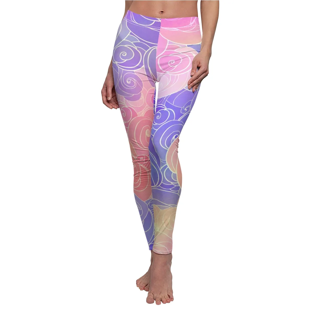 Pastel Clouds Women's Leggings