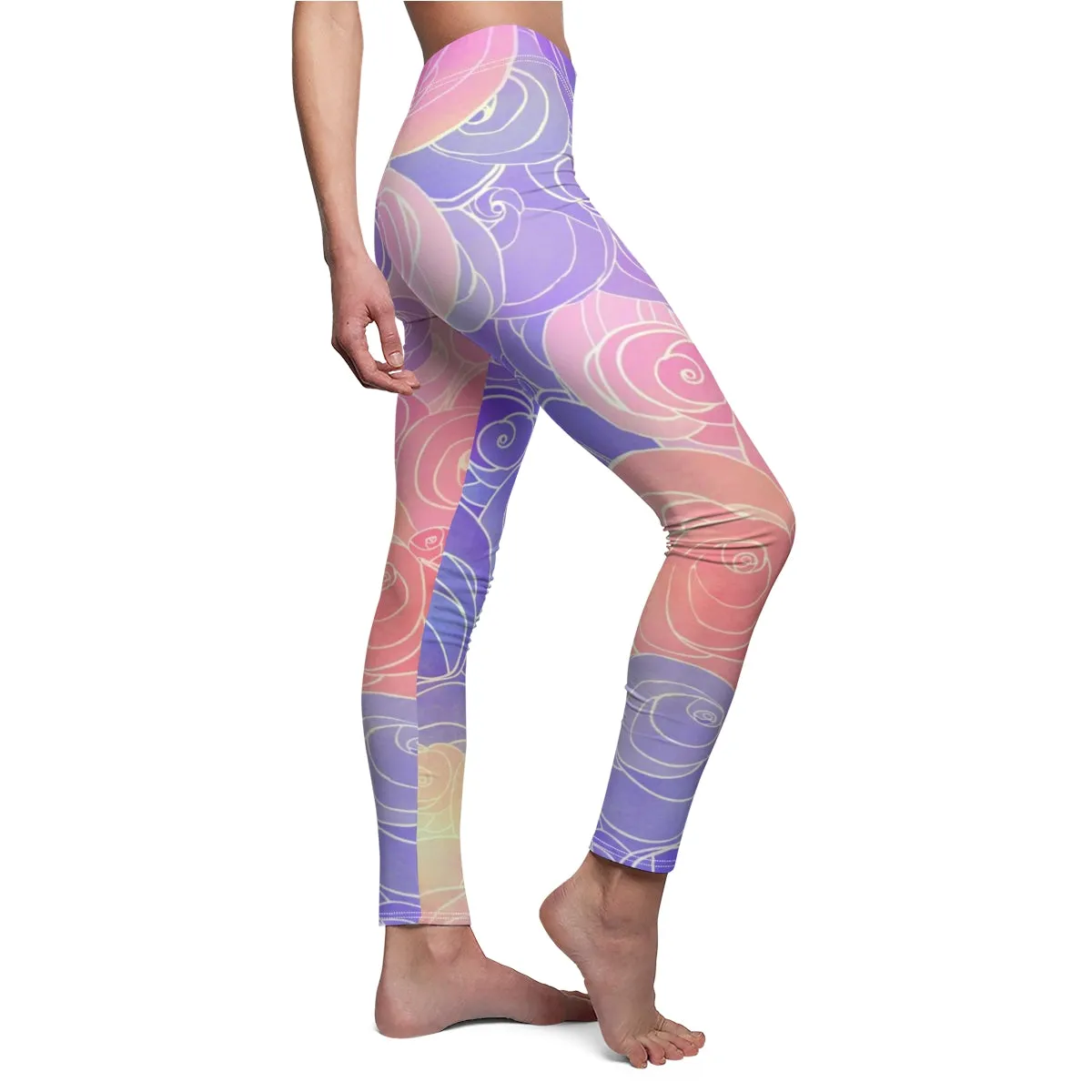 Pastel Clouds Women's Leggings
