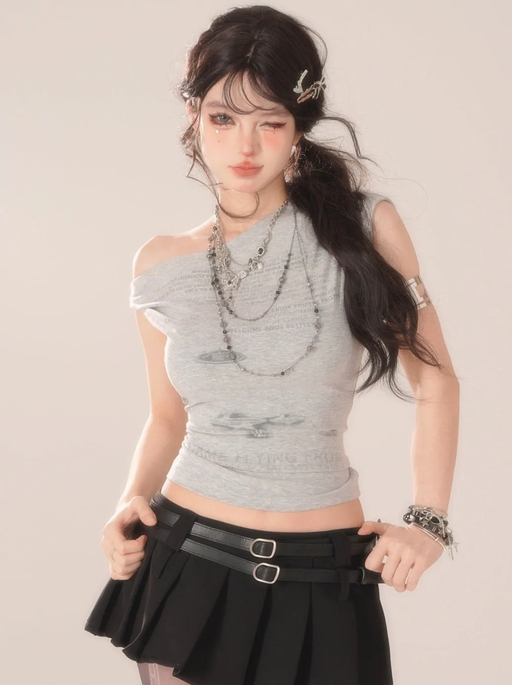 Short Tops American Sleeveless